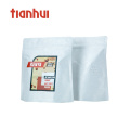 Food paper bag stand up pouch bag cotton tea coffee pouch with zipper